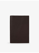 selfridges Smythson Ludlow Evergreen Refillable A5 Leather Notebook- Buy online at McGrocer