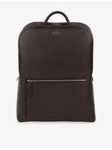 selfridges Smythson Ludlow Zip-Around Leather Backpack- Buy online at McGrocer