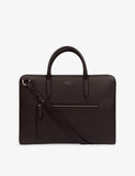 Smythson ultra-slim leather briefcase 5cm deep - British product
