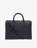 Smythson ultra-slim leather briefcase 5cm deep - British product