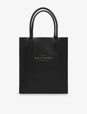 Smythson Pavilion Kingly mini leather tote bag - British product
