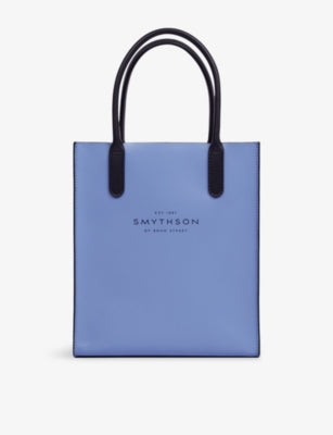 Smythson Pavilion Kingly mini leather tote bag - British product