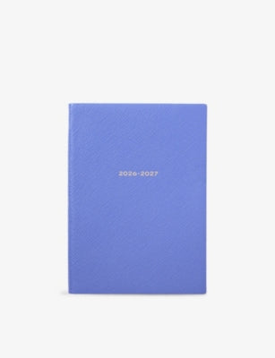 Smythson weekly leather diary 14x9cm, UK version