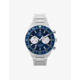 selfridges Timex Q Continental Chronograph 40mm Stainless Steel Quartz Watch- Buy online at McGrocer