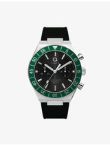selfridges Timex Q Continental Chronograph Watch with Synthetic Rubber Strap, 40mm- Buy online at McGrocer