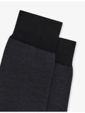 Boggi Milano Oxford stretch cotton-blend crew socks - British product