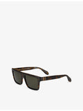 Christian Louboutin rectangle-frame acetate sunglasses LB0023, UK version