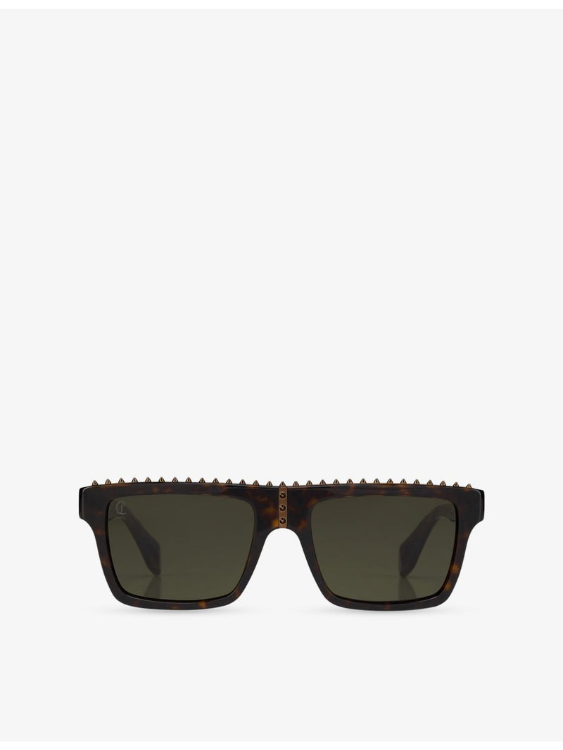 Christian Louboutin rectangle-frame acetate sunglasses LB0023, UK version