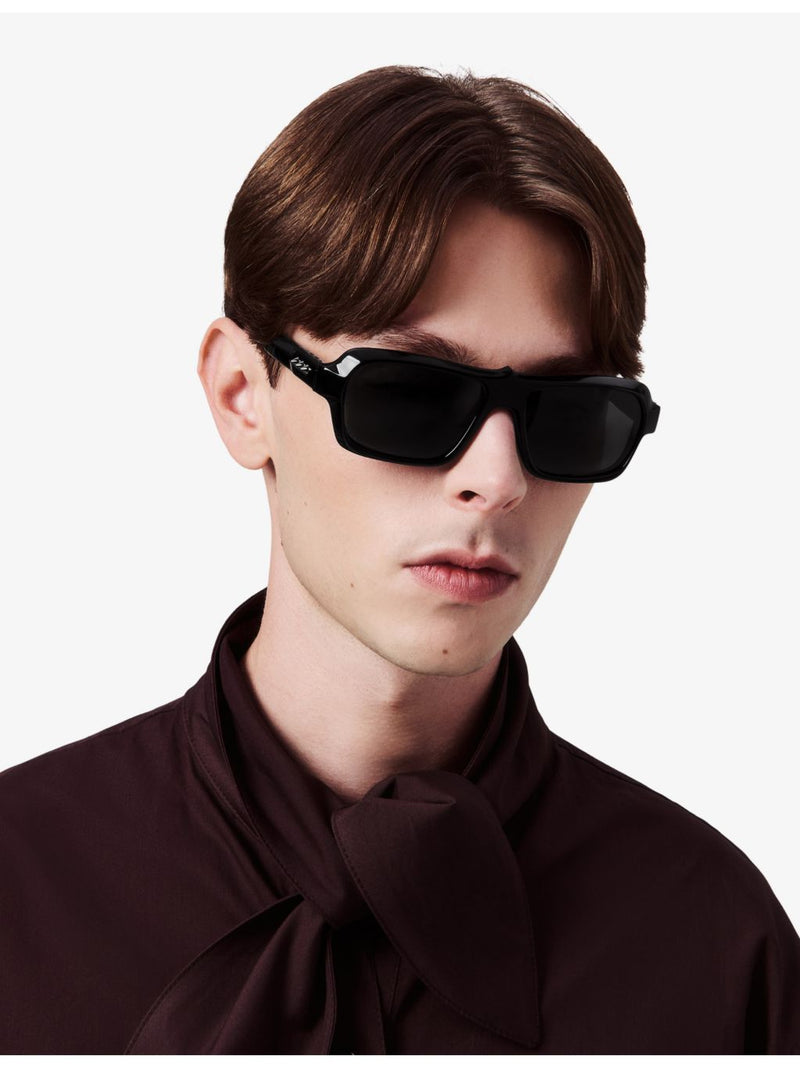 Christian Louboutin LB0027 rectangle acetate sunglasses, UK version