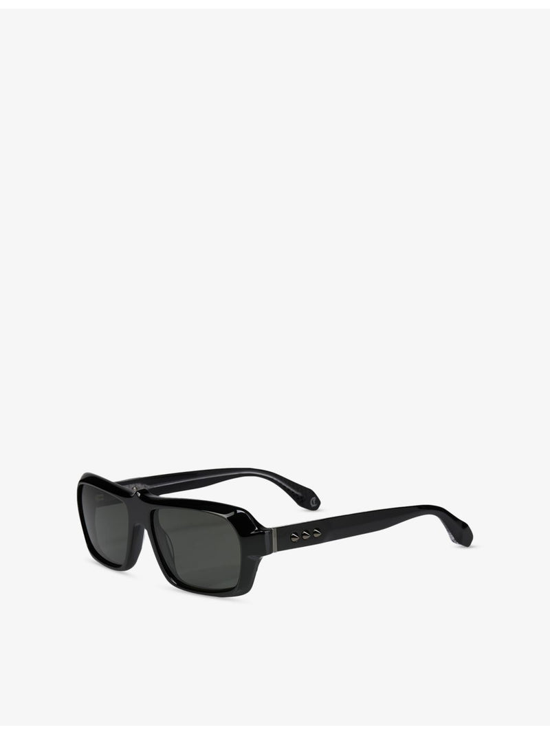 Christian Louboutin LB0027 rectangle acetate sunglasses, UK version