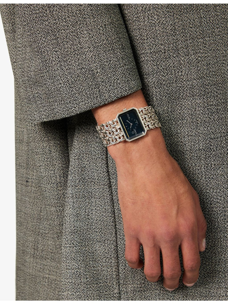Omega Jeux D'argent 1975 sterling-silver watch 32mm - British product