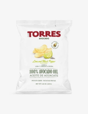 Torres avocado lime pepper crisps (British brand)