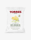 Torres avocado lime pepper crisps (British brand)