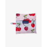 BAGGU cherry-print woven tote bag, imported from the UK