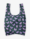 BAGGU woven tote bag with butterfly print, UK version