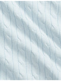 Polo Ralph Lauren cable-knit cotton baby blanket 101x73cm, UK version