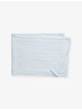 Polo Ralph Lauren cable-knit cotton baby blanket 101x73cm, UK version