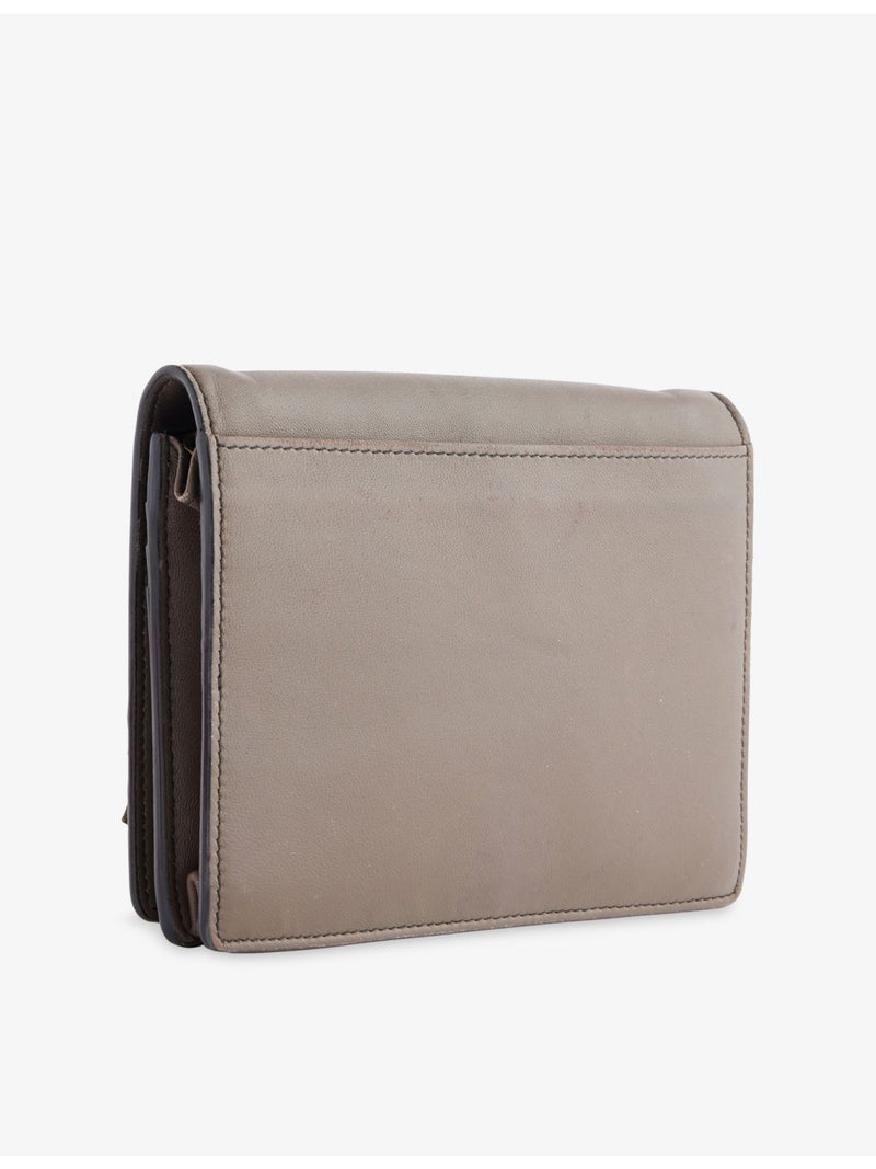Bottega Veneta Intrecciato fringe leather wallet-on-chain, imported from the UK