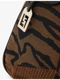 Fendi Zucca zebra print canvas top-handle bag - British product