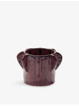 selfridges Serax Molly Stoneware Flower Pot 15cm- Buy online at McGrocer