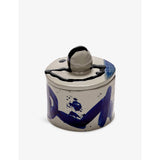 selfridges Serax Sophia Hand-Painted Textured Stoneware Storage Pot, 13cm x 12.5cm- Buy online at McGrocer