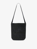 The Row Lori raffia shoulder bag with wide strap, UK version
