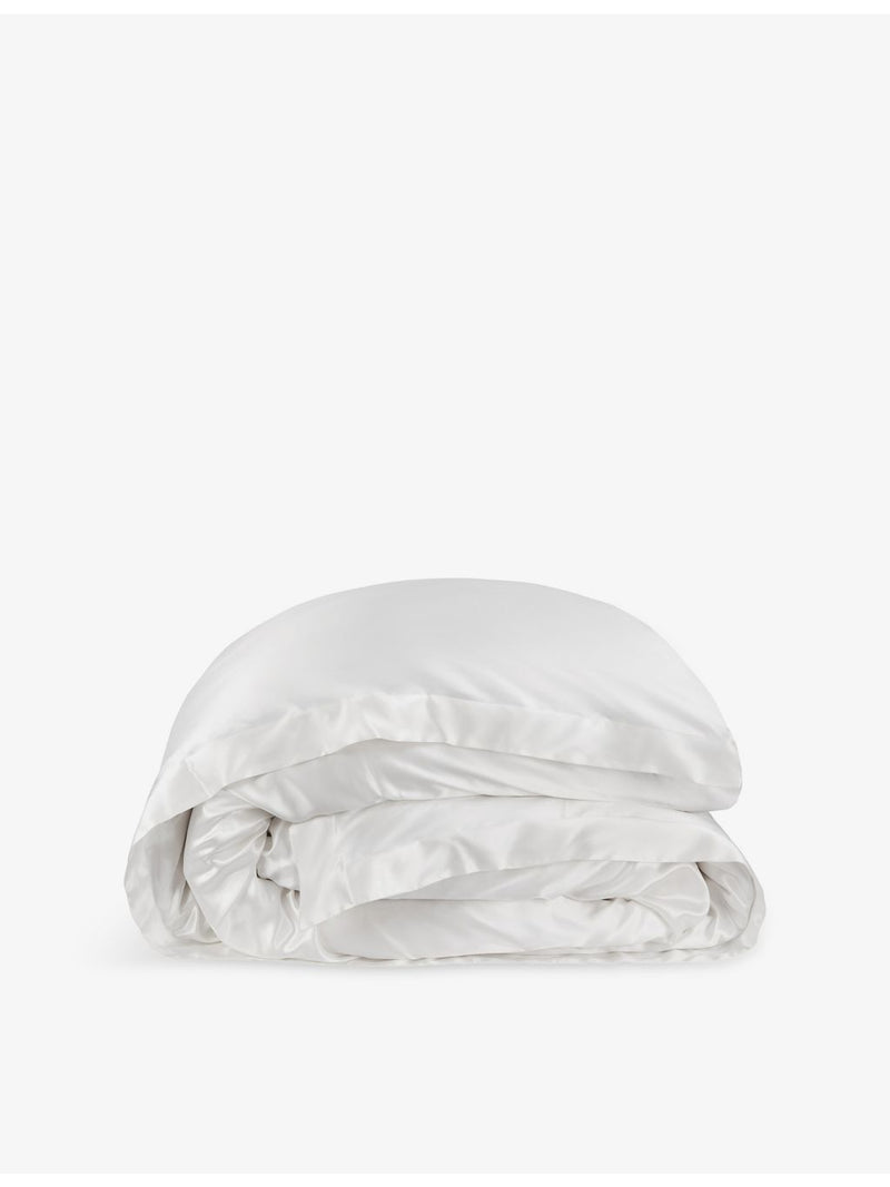 The White Company silk duvet cover in 19-momme mulberry silk, UK version
