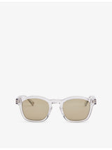 selfridges Orlebar Brown Danny Square Acetate Sunglasses- Buy online at McGrocer