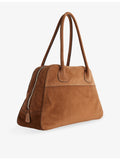 Miu Miu suede shoulder bag in 100% leather (British brand)