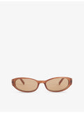 Le Specs Popalicious oval-frame sunglasses - British product