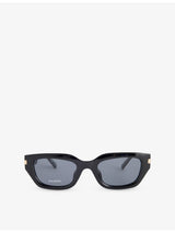 selfridges Le Specs Cubito D-Frame Acetate Sunglasses- Buy online at McGrocer