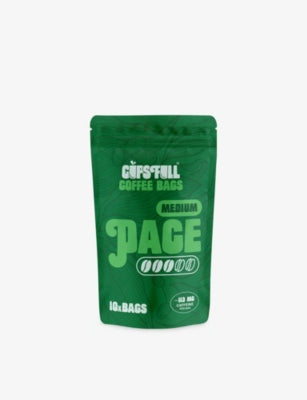 Cups Full Medium Pace coffee bags 105g, imported from the UK