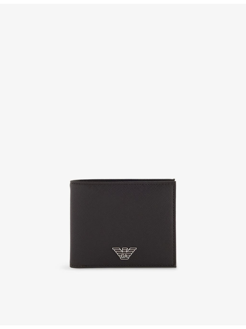 Emporio Armani faux-leather billfold wallet 9cm x 11cm (British brand)