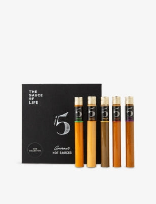 Chilli No. 5 BBQ sauce gift set 5x25ml - British product