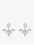 YEPREM 18ct gold diamond drop earrings 1.73ct, UK version