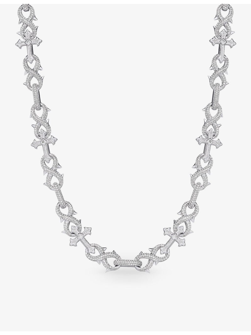 Alex Moss Saint Mark large diamond necklace, imported from the UK