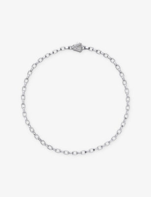 Alex Moss 14ct gold 0.72ct diamond chain necklace - British product