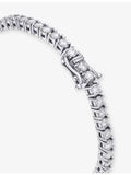 Alex Moss 14ct white gold diamond tennis bracelet 19cm, UK version