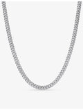 Alex Moss 14ct white-gold diamond necklace 4.96ct (British brand)