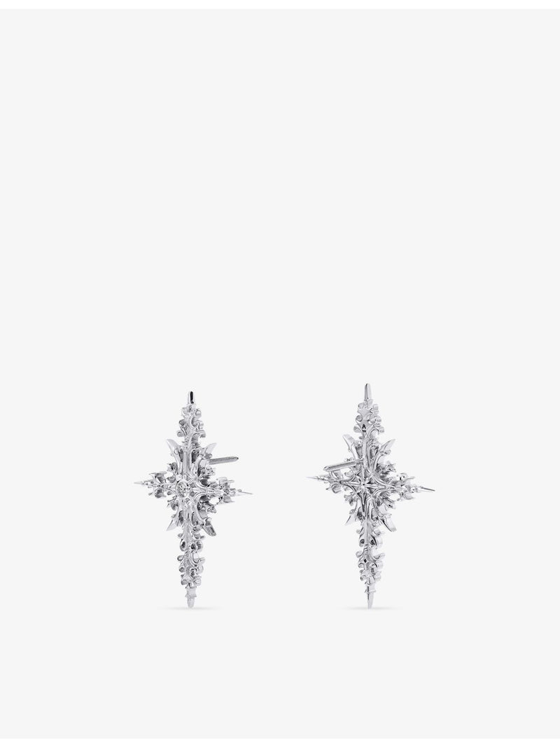 Alex Moss 14ct white gold diamond earrings 0.32ct - British product