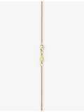 Alex Moss rope chain necklace 14ct yellow gold 50.8cm, UK version