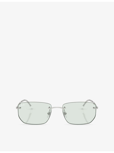 selfridges Ray-Ban RB3768 Irregular-Frame Metal Sunglasses- Buy online at McGrocer