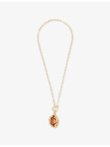 selfridges Panopea T-Bar Metal Necklace- Buy online at McGrocer
