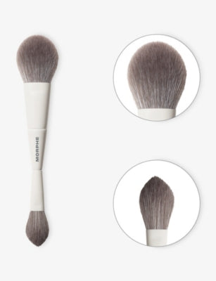 Morphe M160 Dual-Ended Powder Brush, imported from the UK