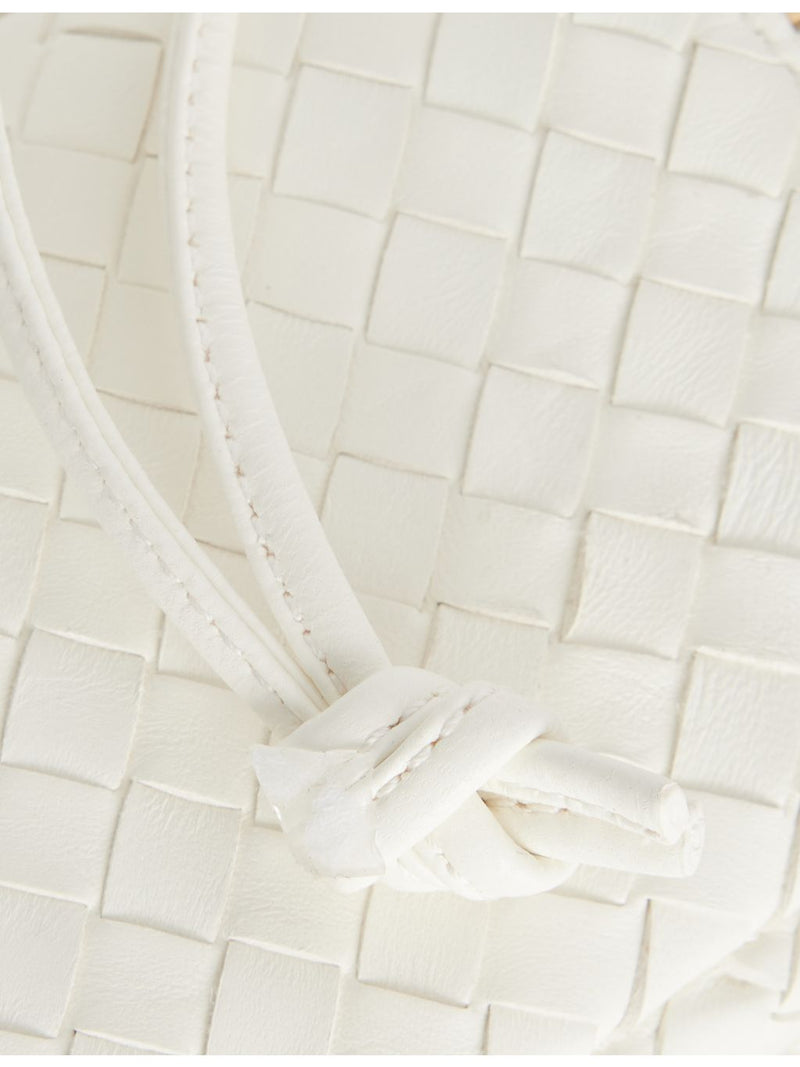Bottega Veneta intrecciato leather cross-body bag, compact - British product