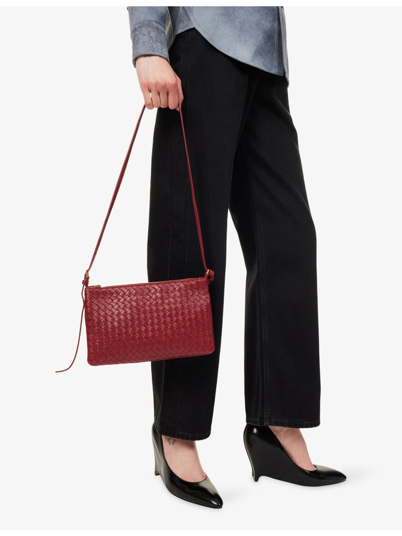 Bottega Veneta Gemellini medium intrecciato leather shoulder bag (British brand)
