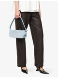Bottega Veneta Nodo mini suede shoulder bag, imported from the UK