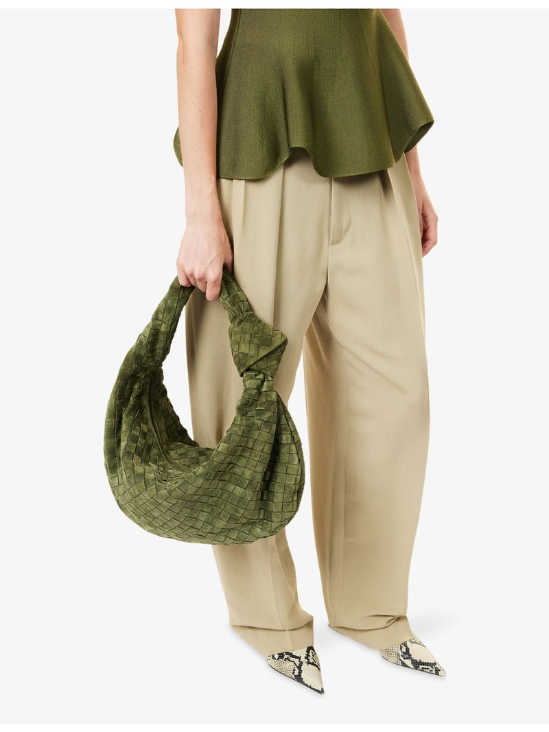 Bottega Veneta Jodie small suede hobo bag, UK version