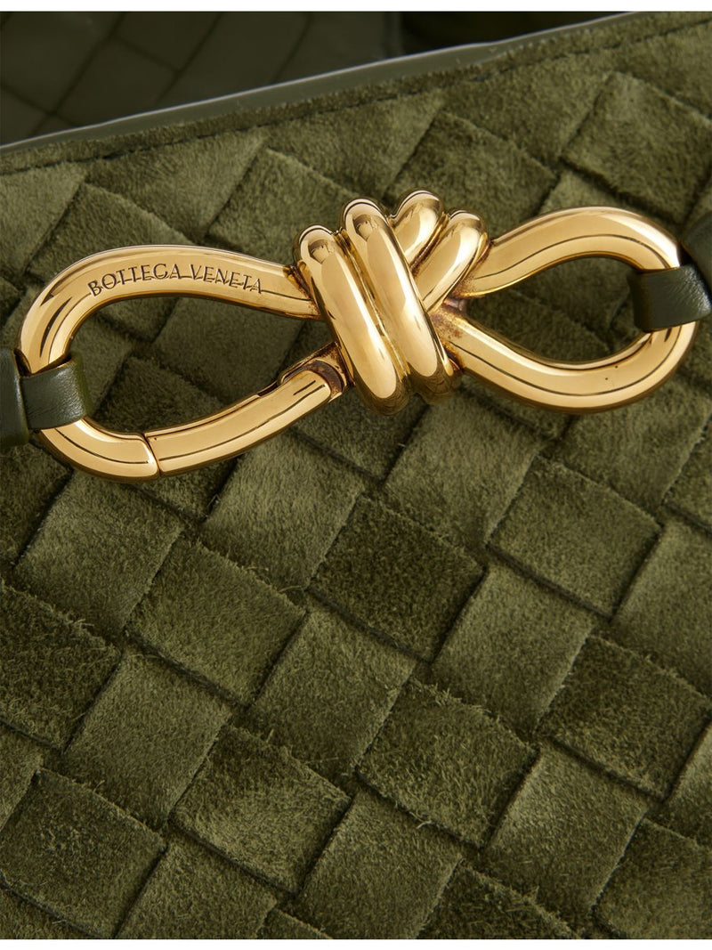 Bottega Veneta Andiamo small suede tote bag, UK version