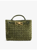 Bottega Veneta Andiamo small suede tote bag, UK version